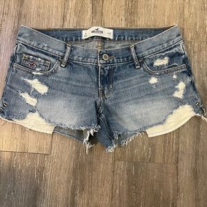 Hollister jean shorts
